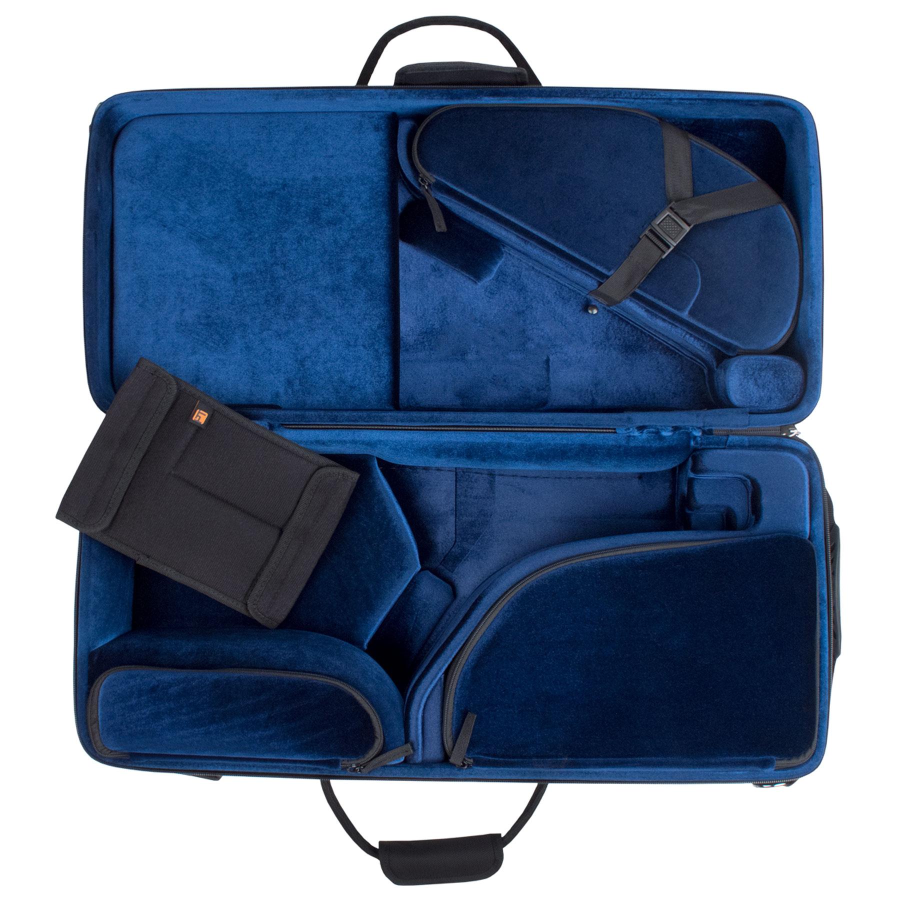 PROTEC PBTRIALTトリプルケースSax Clarinet Flute Alto Saxophone / Clarinet / Flute Combination Case - PRO PAC | Protec